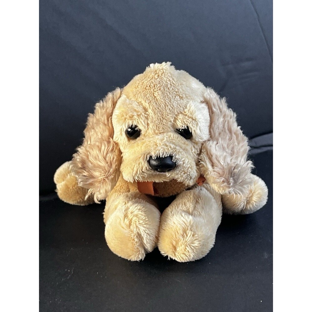 Kids Preferred Cocker Spaniel Puppy Dog Beige Little Stuffed Animal Plush 2000